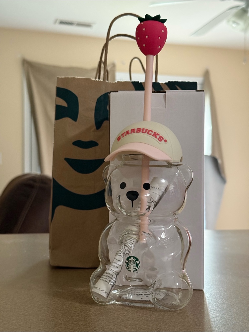 Starbucks Strawberry Bearista Cup